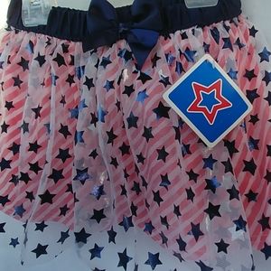 Patriotic Tutu Skirt NWT